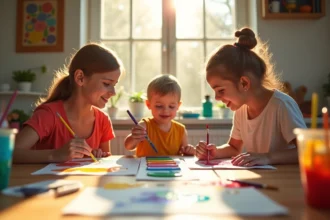 enfants jouant ensemble