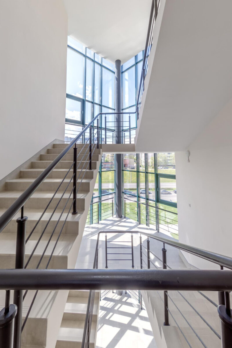 escalier et garde-corps en inox